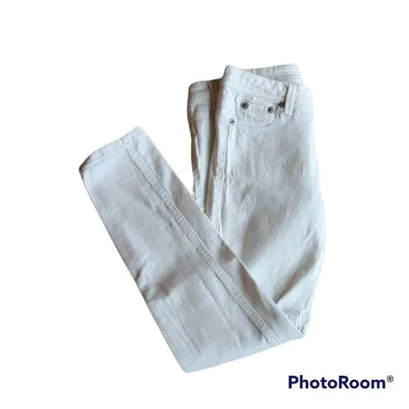 Women's White Jeans Size Medium, Wet Seal, Women's Denim, White Jeans, Summer - Picture 2 of 5
